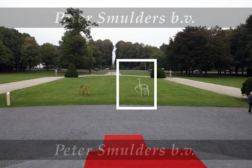 Soestdijk 11 oktober 2023
 Prinses Margarita de Bourbon de Parme poseert voorafgaand aan de opening van de tentoonstelling De vrouwen van Soestdijk op Paleis Soestdijk. In de tentoonstelling staan de vrouwen die het paleis gevormd hebben en er verbleven centraal, onder wie koningin Juliana, koningin-regentes Emma van Waldeck-Pyrmont  Interieur en foto\'s paleis Soestdijk