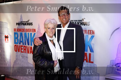 Gouda 16 oktober 2023
Premiere komedie over een bankoverval in Schouwburg Gouda. Pamela Teves met partner Hans Cornelisse
