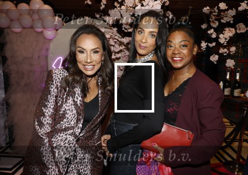 Amsterdam 23 oktober 2023
Presentatie nieuwe cover Kek Mama op event van Friends of the brands in het Lido . Patty Brard Dyantha Brooks  en Natacha Harlequin