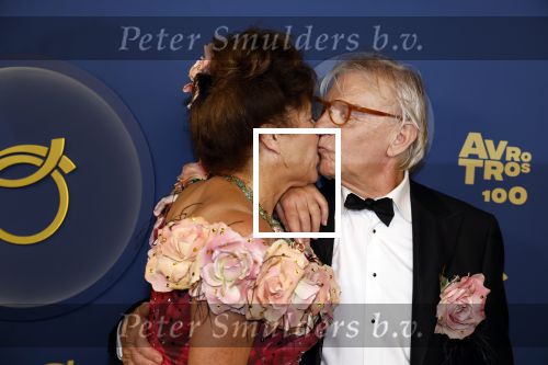 Amsterdam 12 oktober 2023
Televizierring 2023 in Carre .
Debbie de Jong met partner  Paul
