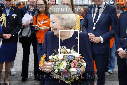 Soestdijk 7 oktober 2023
Prinses Beatrix is bij de walk voor het spierfonds waarvan de finish bij Paleis Soestdijk is.