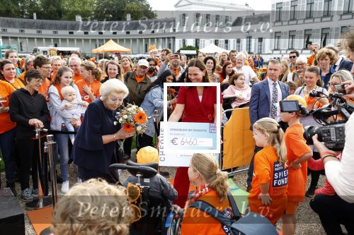 Soestdijk 7 oktober 2023
Prinses Beatrix is bij de walk voor het spierfonds waarvan de finish bij Paleis Soestdijk is.