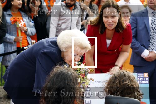 Soestdijk 7 oktober 2023
Prinses Beatrix is bij de walk voor het spierfonds waarvan de finish bij Paleis Soestdijk is.