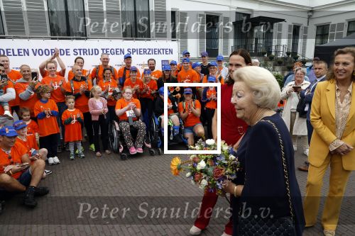 Soestdijk 7 oktober 2023
Prinses Beatrix is bij de walk voor het spierfonds waarvan de finish bij Paleis Soestdijk is.