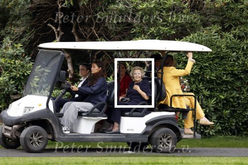 Soestdijk 7 oktober 2023
Prinses Beatrix is bij de walk voor het spierfonds waarvan de finish bij Paleis Soestdijk is.