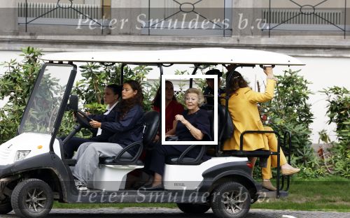 Soestdijk 7 oktober 2023
Prinses Beatrix is bij de walk voor het spierfonds waarvan de finish bij Paleis Soestdijk is.