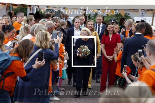Soestdijk 7 oktober 2023
Prinses Beatrix is bij de walk voor het spierfonds waarvan de finish bij Paleis Soestdijk is.