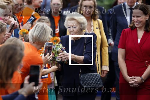 Soestdijk 7 oktober 2023
Prinses Beatrix is bij de walk voor het spierfonds waarvan de finish bij Paleis Soestdijk is.