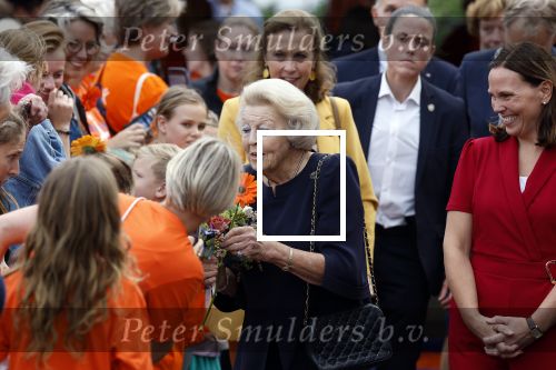 Soestdijk 7 oktober 2023
Prinses Beatrix is bij de walk voor het spierfonds waarvan de finish bij Paleis Soestdijk is.