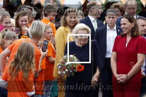 Soestdijk 7 oktober 2023
Prinses Beatrix is bij de walk voor het spierfonds waarvan de finish bij Paleis Soestdijk is.