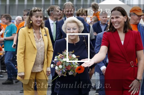 Soestdijk 7 oktober 2023
Prinses Beatrix is bij de walk voor het spierfonds waarvan de finish bij Paleis Soestdijk is.