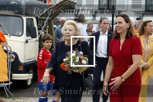 Soestdijk 7 oktober 2023
Prinses Beatrix is bij de walk voor het spierfonds waarvan de finish bij Paleis Soestdijk is.