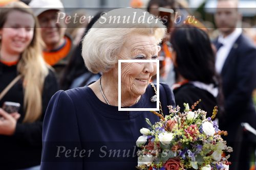 Soestdijk 7 oktober 2023
Prinses Beatrix is bij de walk voor het spierfonds waarvan de finish bij Paleis Soestdijk is.