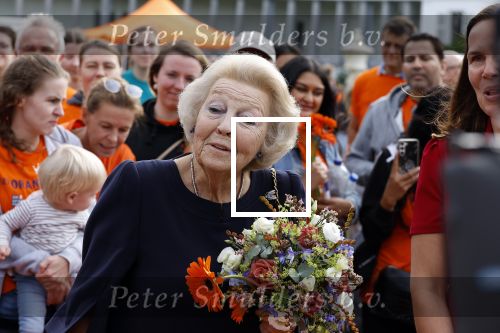 Soestdijk 7 oktober 2023
Prinses Beatrix is bij de walk voor het spierfonds waarvan de finish bij Paleis Soestdijk is.