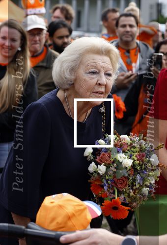 Soestdijk 7 oktober 2023
Prinses Beatrix is bij de walk voor het spierfonds waarvan de finish bij Paleis Soestdijk is.
