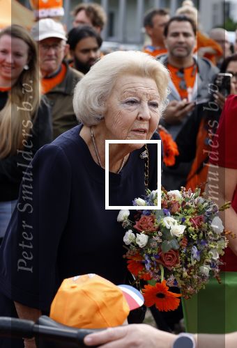 Soestdijk 7 oktober 2023
Prinses Beatrix is bij de walk voor het spierfonds waarvan de finish bij Paleis Soestdijk is.