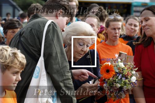 Soestdijk 7 oktober 2023
Prinses Beatrix is bij de walk voor het spierfonds waarvan de finish bij Paleis Soestdijk is.