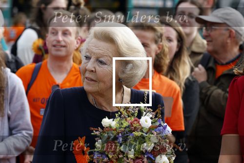 Soestdijk 7 oktober 2023
Prinses Beatrix is bij de walk voor het spierfonds waarvan de finish bij Paleis Soestdijk is.