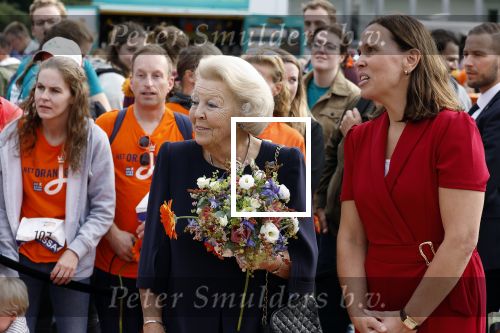 Soestdijk 7 oktober 2023
Prinses Beatrix is bij de walk voor het spierfonds waarvan de finish bij Paleis Soestdijk is.