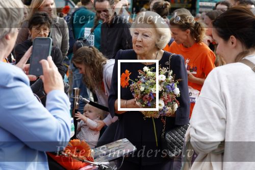 Soestdijk 7 oktober 2023
Prinses Beatrix is bij de walk voor het spierfonds waarvan de finish bij Paleis Soestdijk is.