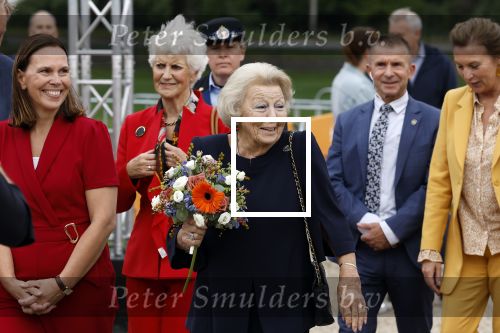 Soestdijk 7 oktober 2023
Prinses Beatrix is bij de walk voor het spierfonds waarvan de finish bij Paleis Soestdijk is.