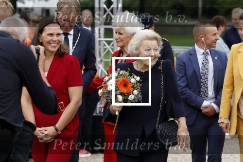 Soestdijk 7 oktober 2023
Prinses Beatrix is bij de walk voor het spierfonds waarvan de finish bij Paleis Soestdijk is.