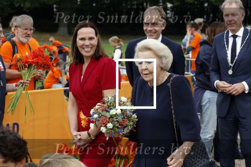 Soestdijk 7 oktober 2023
Prinses Beatrix is bij de walk voor het spierfonds waarvan de finish bij Paleis Soestdijk is.