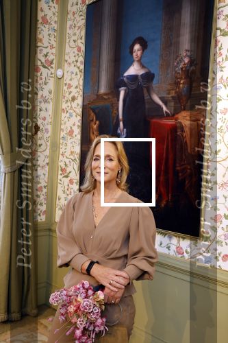 Soestdijk 11 oktober 2023
 Prinses Margarita de Bourbon de Parme poseert voorafgaand aan de opening van de tentoonstelling De vrouwen van Soestdijk op Paleis Soestdijk. In de tentoonstelling staan de vrouwen die het paleis gevormd hebben en er verbleven centraal, onder wie koningin Juliana, koningin-regentes Emma van Waldeck-Pyrmont en prinses
