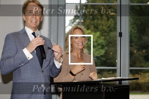 Soestdijk 11 oktober 2023
 Prinses Margarita de Bourbon de Parme poseert voorafgaand aan de opening van de tentoonstelling De vrouwen van Soestdijk op Paleis Soestdijk. In de tentoonstelling staan de vrouwen die het paleis gevormd hebben en er verbleven centraal, onder wie koningin Juliana, koningin-regentes Emma van Waldeck-Pyrmont .Prinses Margarita en Cees Wijburg