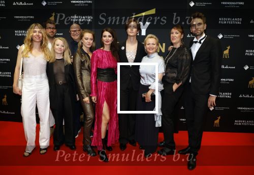 Utrecht 29 september 2023
Uitreiking gouden kalveren in de schouwburg van Utrecht. Renee Soutendijk met man Thed Lensen