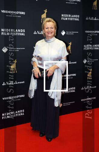 Utrecht 29 september 2023
Uitreiking gouden kalveren in de schouwburg van Utrecht. Renee Soutendijk met man Thed Lensen