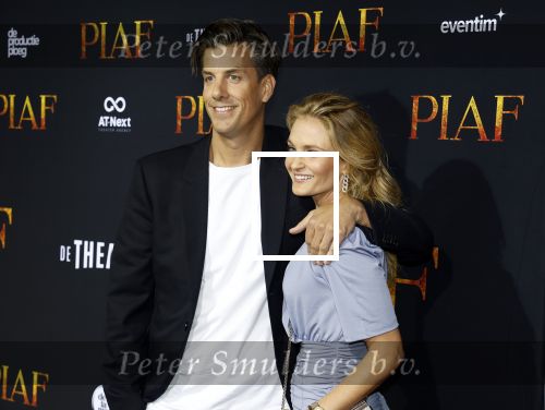 Amsterdam 13 oktober 2023
Premiere Piaf in het DeLamar theater.
Rob kemps kwam met zijn vriendin Stephanie Klaver