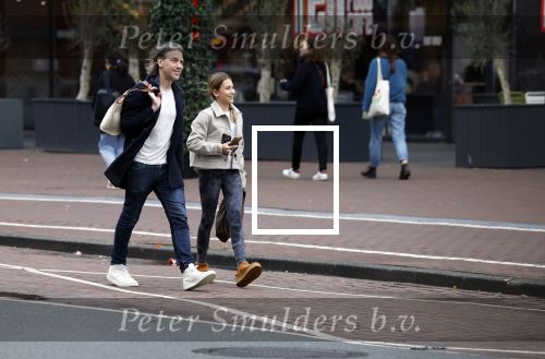 Amsterdam 28 oktober 2023
Rob v d Wouw met dochter in Amsterdam zuid.