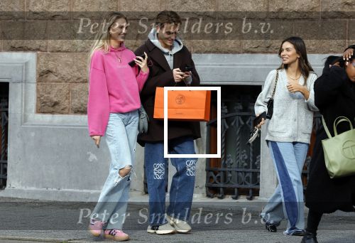 Amsterdam 5 oktober 2023
Robbert Rodenburg Romee Strijd en Monica Geuze op straat in Amsterdam zuid.