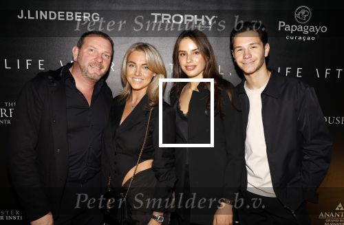 Amsterdam 30 oktober 2023
Life after Football gala LAF in grand Hotel Krasnapolsky. Robert leroy keam met zijn vriendin Jamie de Boer en zoon Joshua