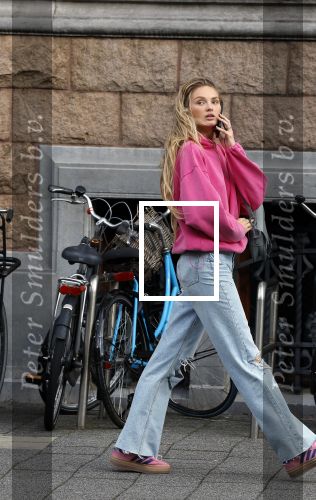 Amsterdam 5 oktober 2023
Robbert Rodenburg Romee Strijd en Monica Geuze op straat in Amsterdam zuid.