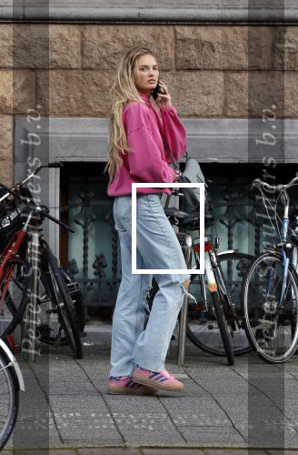 Amsterdam 5 oktober 2023
Robbert Rodenburg Romee Strijd en Monica Geuze op straat in Amsterdam zuid.