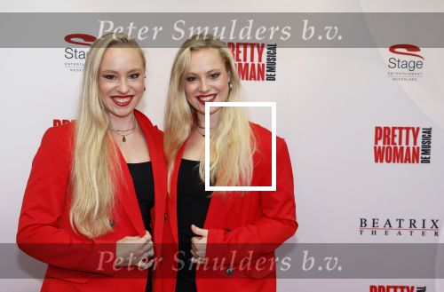 Utrecht 8 oktober 2023
Premiere Pretty Woman in het Beatrixtheater in Utrecht. Rosanna Waalewijn en Mylene Waalewijn