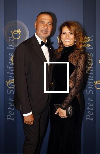 Amsterdam 12 oktober 2023
Televizierring 2023 in Carre .
Ruud Gullit en zijn vriendin Karin de Rooij