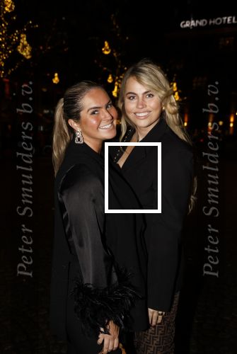Amsterdam 30 oktober 2023
Life after Football gala LAF in grand Hotel Krasnapolsky. Sally de Wijs met een kennis