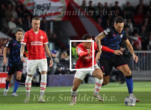 Eindhoven, 3 Oktober 2023
Championsleague PSV-Sevilla, eindstand 2-2
Sergino Dest