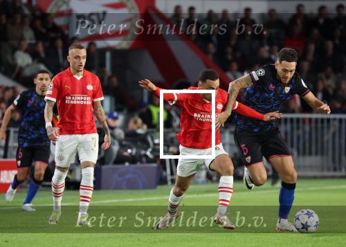 Eindhoven, 3 Oktober 2023
Championsleague PSV-Sevilla, eindstand 2-2
Sergino Dest