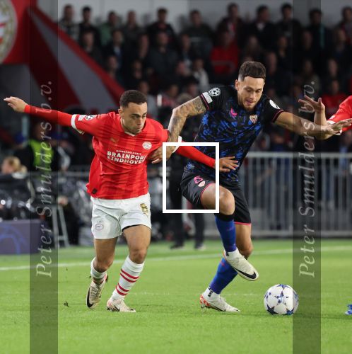 Eindhoven, 3 Oktober 2023
Championsleague PSV-Sevilla, eindstand 2-2
Sergino Dest