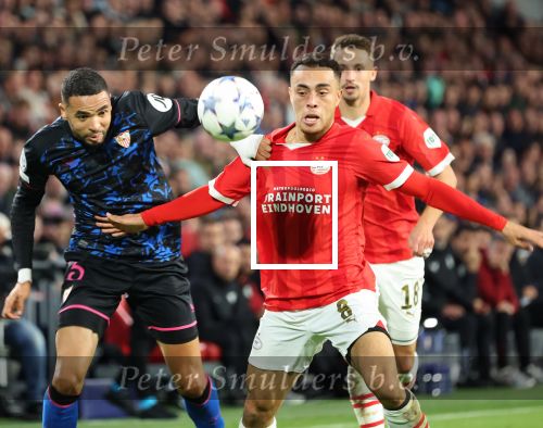 Eindhoven, 3 Oktober 2023
Championsleague PSV-Sevilla, eindstand 2-2
Sergino Dest
