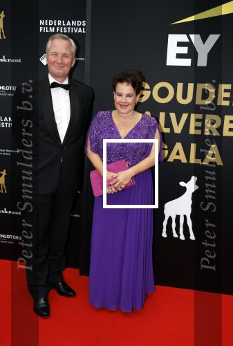 Utrecht 29 september 2023
Uitreiking gouden kalveren in de schouwburg van Utrecht. Sharon Dijksma en Eric van der Burg