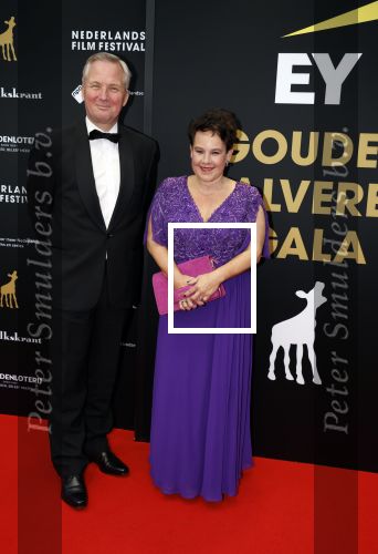 Utrecht 29 september 2023
Uitreiking gouden kalveren in de schouwburg van Utrecht. Sharon Dijksma en Eric van der Burg