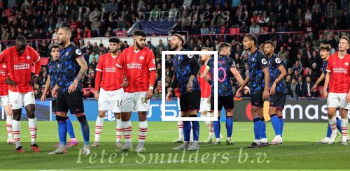 Eindhoven, 3 Oktober 2023
Championsleague PSV-Sevilla, eindstand 2-2
Spanning bij Sergio Ramos NemanjaGudelj Ismael Salbari Ricardo Pepi Luuk de Jong Noa Lang