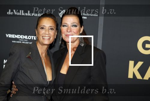 Utrecht 29 september 2023
Uitreiking gouden kalveren in de schouwburg van Utrecht. Suzanne Klemann met partner Minka Mooren