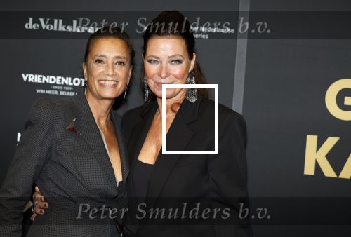 Utrecht 29 september 2023
Uitreiking gouden kalveren in de schouwburg van Utrecht. Suzanne Klemann met partner Minka Mooren