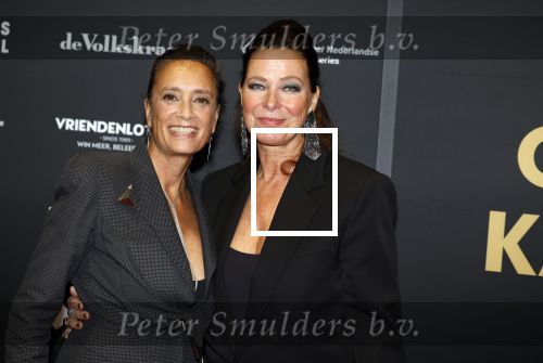 Utrecht 29 september 2023
Uitreiking gouden kalveren in de schouwburg van Utrecht. Suzanne Klemann met partner Minka Mooren